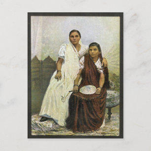 Cartão Postal Senhoras hindu