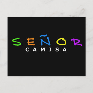 CARTÃO POSTAL SENOR CAMISA POSTCARD