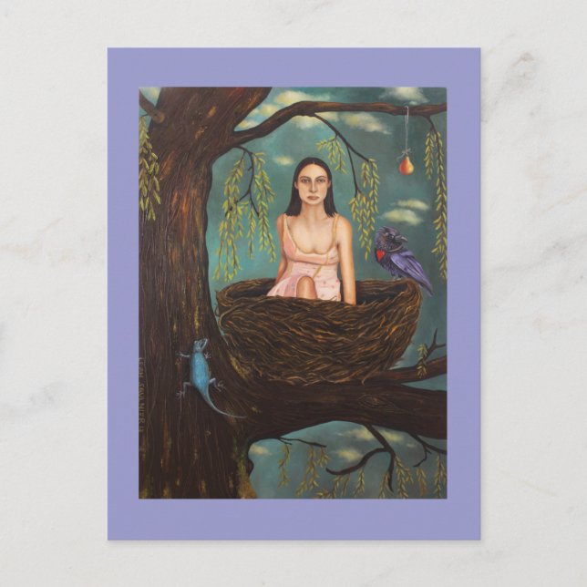 Cartão Postal Sensação de brilho selvagem (Frente)