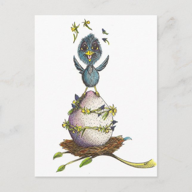 Cartão Postal Sensação de Springy (Frente)