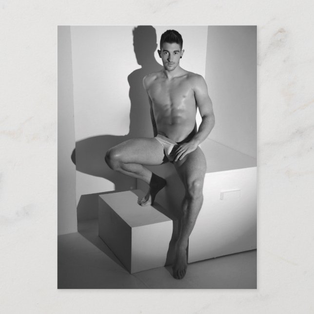 Cartão Postal Sensualidade Masculina #2 (Frente)