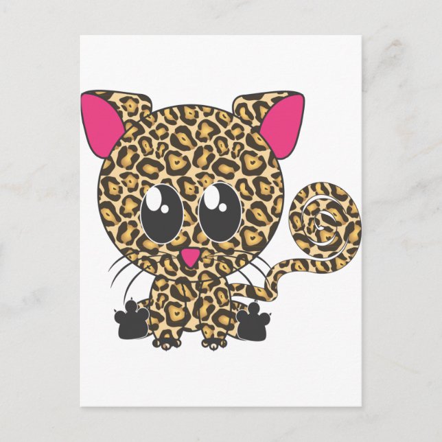 Cartão Postal Sentado Jaguar (Frente)