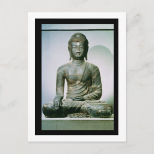 Cartão Postal Sentado Sakyamuni Buddha de Ch'ungung-ni (ferro)