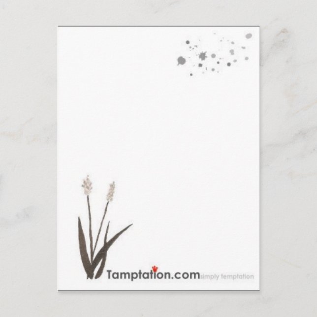 Cartão Postal Sente-se como voando (Frente)