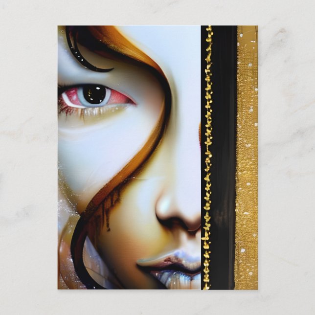 Cartão Postal Sentido Sua Falta (Frente)