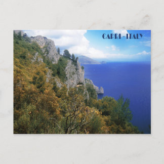 Cartão Postal Sentiero dei Cacciatori, Ilha do Cartaz Capri