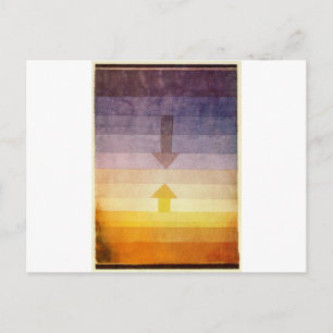 Cartão Postal Separação à noite de Paul Klee