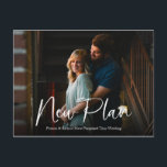 Cartão Postal Sequestro Simples Chic Novo Plano Invocado<br><div class="desc">Cartão-postal Postado com Novo Plano de Script Chic Simples</div>