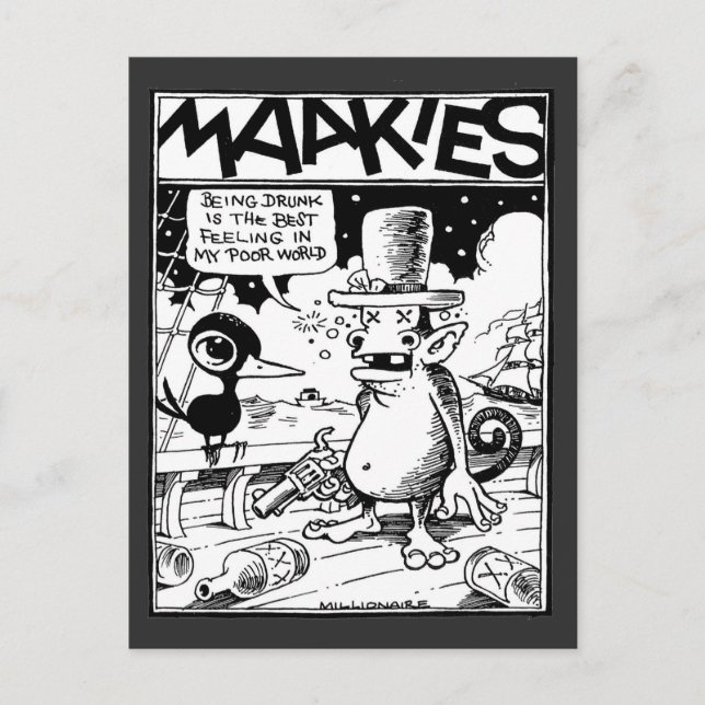 Cartão Postal Ser Bebado É O Cartão-Postal De Melhor Sensação (Frente)