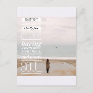 Cartão Postal Ser Bonito