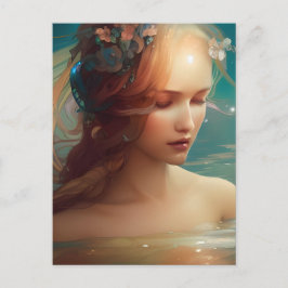Cartão Postal Sereia