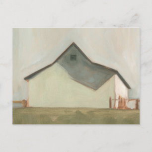 Cartão Postal Serene Barn - Esbranquiçado