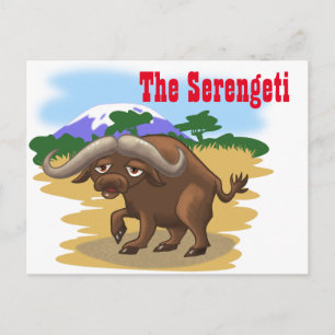 Cartão Postal Serengeti