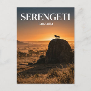 Cartão Postal Serengeti, Arusha, Região de Mara