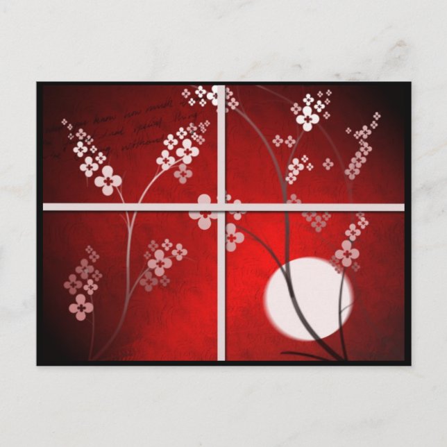 Cartão Postal Serenidade (Frente)