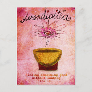 Cartão Postal SerentipiTEA 19 de fevereiro O que meu Chá me diz