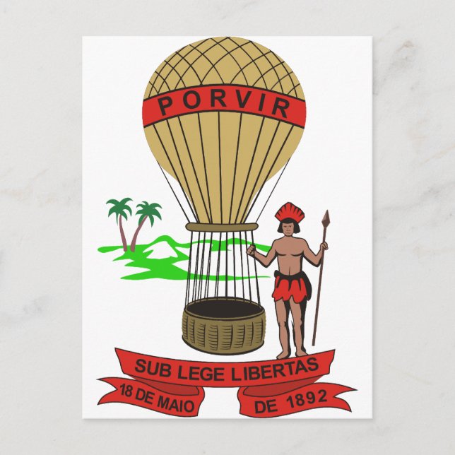 Cartão Postal Sergipe, Brasil (Frente)