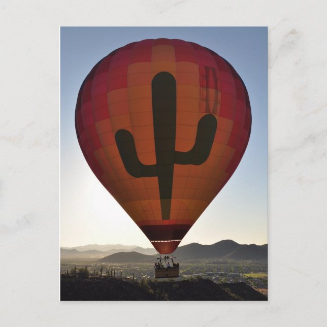 Cartão Postal Série 2009 do balão de ar quente (Frente)