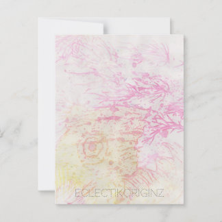 Cartão Postal Série 2 Criaturas de Tinta Mágica 07