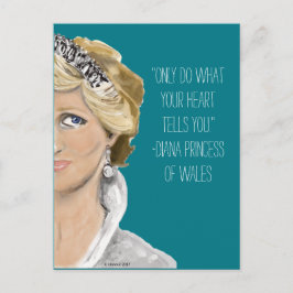 Cartão Postal série de irmãs-Diana