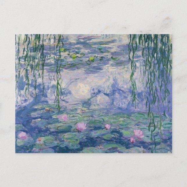 Cartão Postal Série de lírios de água por cartão-postal Monet (Frente)