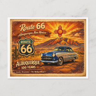 Cartão Postal Série do Centenário da Rota 66 – (1 de 6)