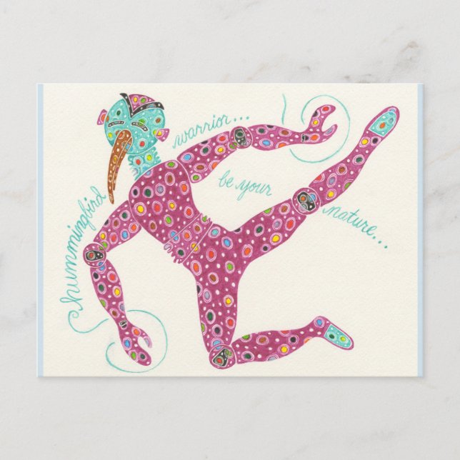 Cartão Postal Série Hub dos Sobreviventes #9: Guerreiro do Hummi (Frente)