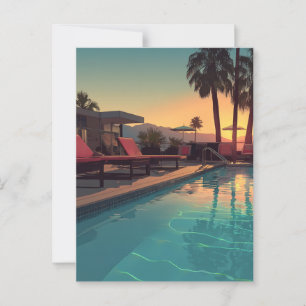 Cartão Postal SÉRIE INICIAL DE piscina nº 1