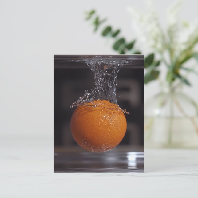 CARTÃO POSTAL SÉRIE LARANJA #1 (Em pé/Frente)