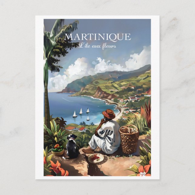 Cartão Postal Série L'île aux Fleurs 2ZFT67-13 (Frente)