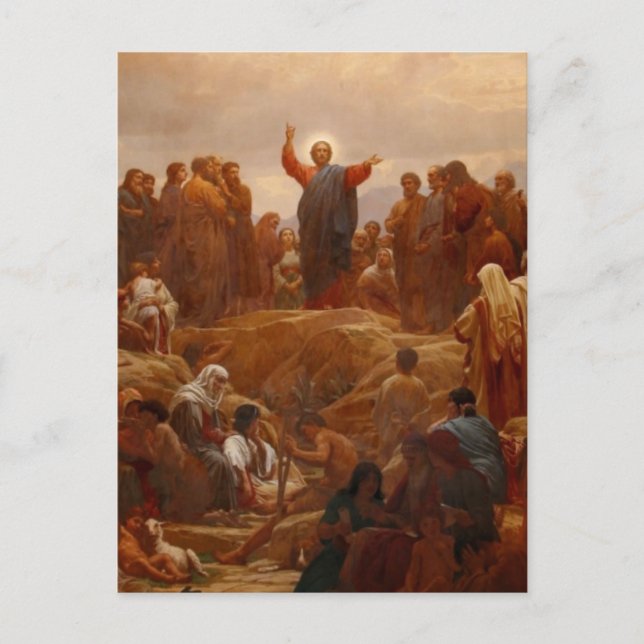 Cartão Postal Sermão no Monte (Frente)