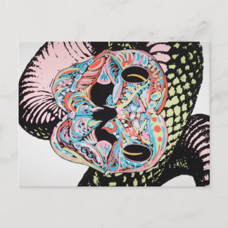 Cartão Postal Serpente