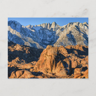 Cartão Postal Serra Nevada E Alabama Colinas Sunrise