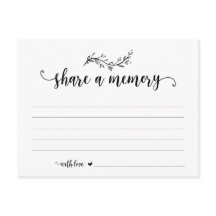 Serviço Funeral, Fonte Preta, Compartilhe um cartã