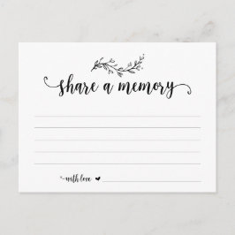 Cartão Postal Serviço Funeral, Fonte Preta, Compartilhe um cartã