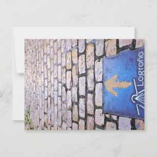 Cartão Postal Seta amarela