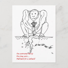 Cartão Postal Setback haiku