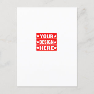 Cartão Postal Seu Design aqui personalizado