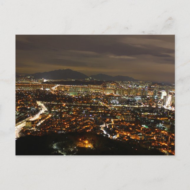 Cartão Postal Seul Coreia (Frente)