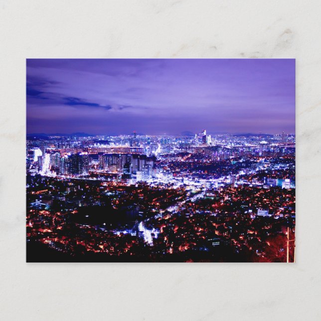 Cartão Postal Seul Coreia (Frente)