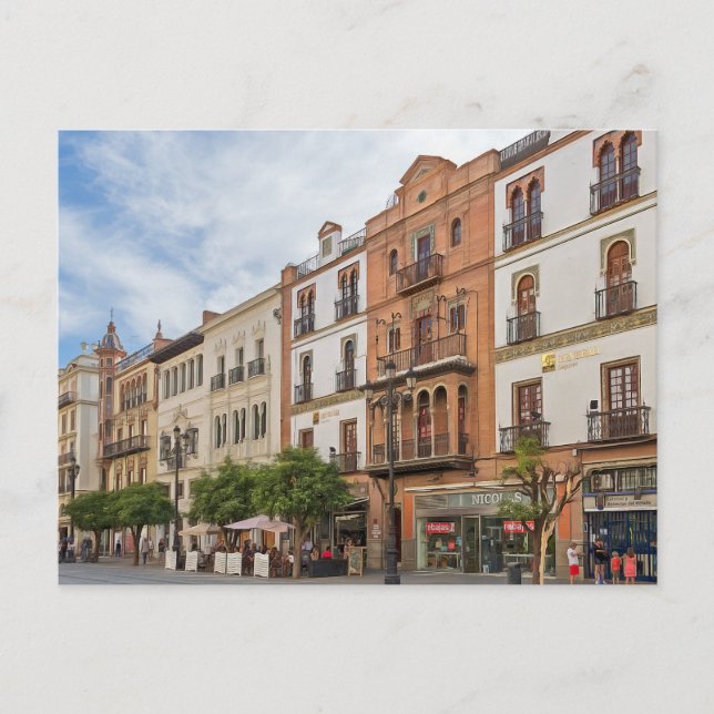 Cartão Postal Sevilha. 17 (Frente)