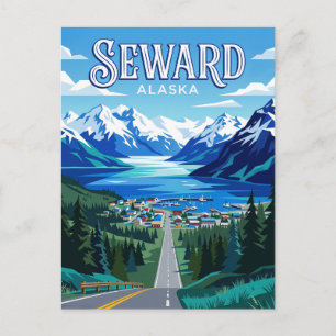 Cartão Postal Seward EUA