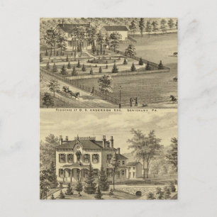 Cartão Postal Sewickley Pensilvânia