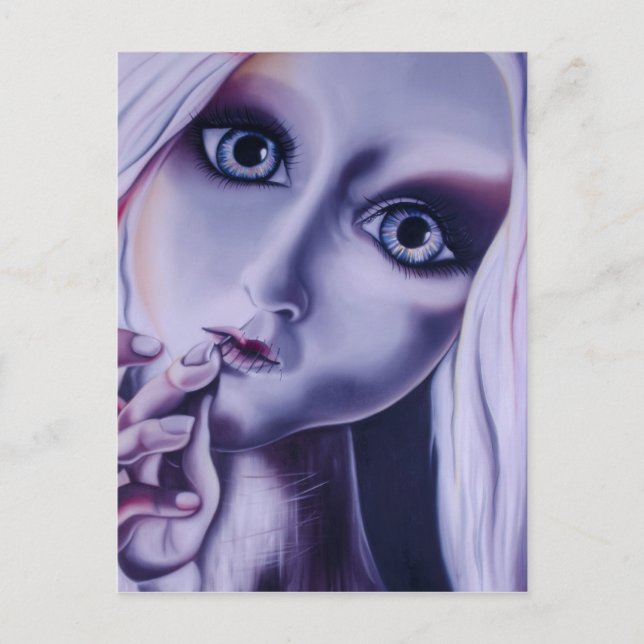 Cartão postal "Sewing Secret" (Frente)