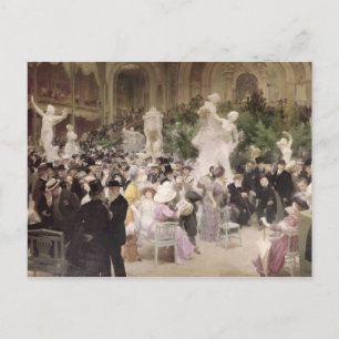 Cartão Postal Sexta no Salão dos Artistas Franceses, 1911