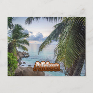 Cartão Postal Seychelles archipelago, tropical,