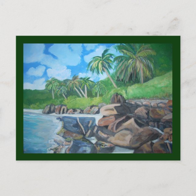 Cartão Postal Seychelles Islands Postcard (Frente)