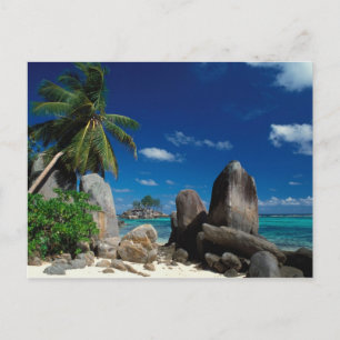Cartão Postal Seychelles, Mahe Island, Anse Royale Beach.