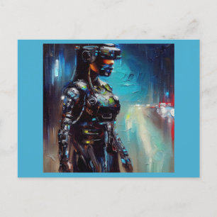 Cartão Postal SF - Cyberpunk Hero 2