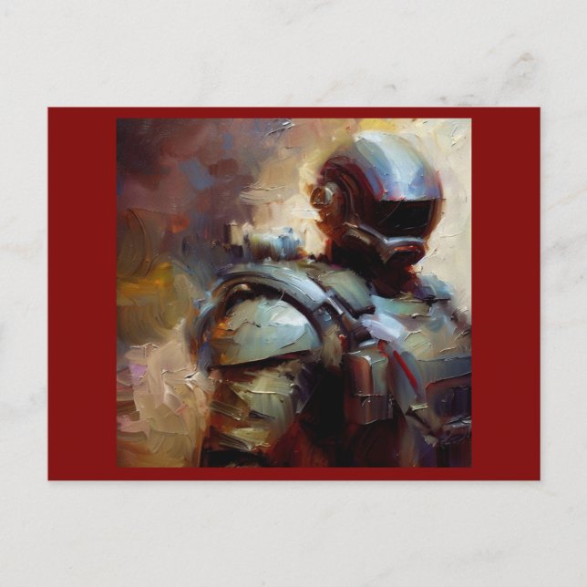 Cartão Postal SF - Herói Militar 3 (Frente)